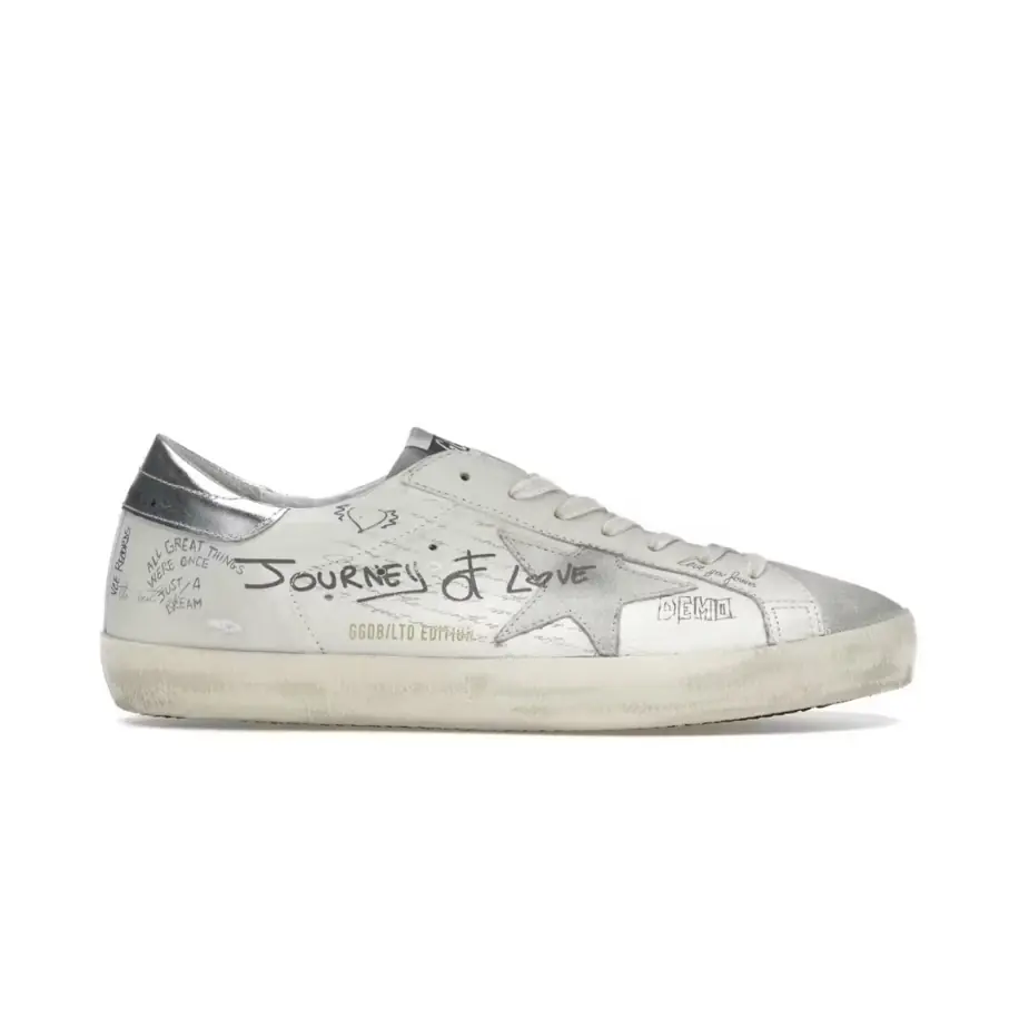 Golden Goose Super Star White Ice Silver