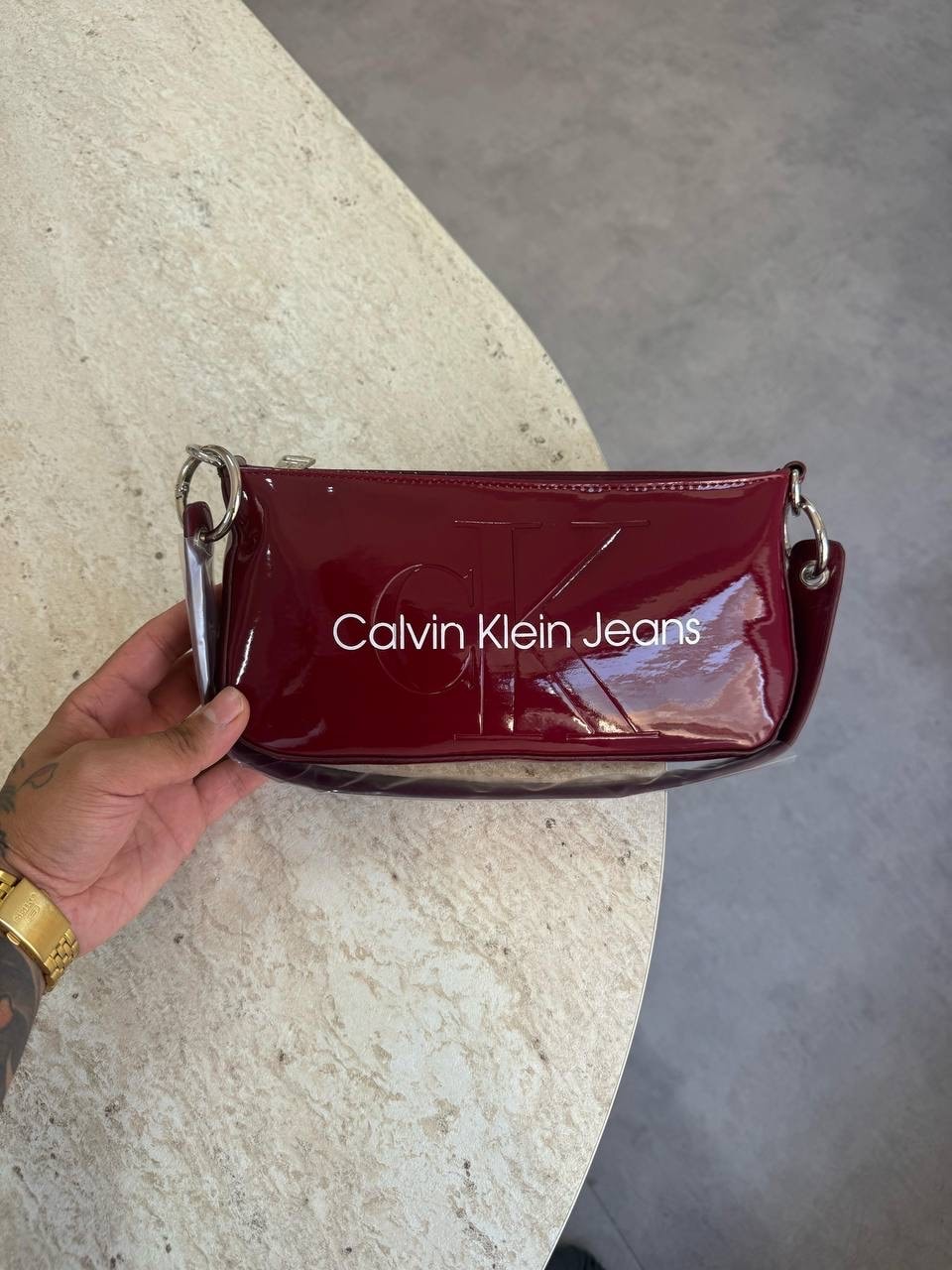 Ck Bordo Çanta