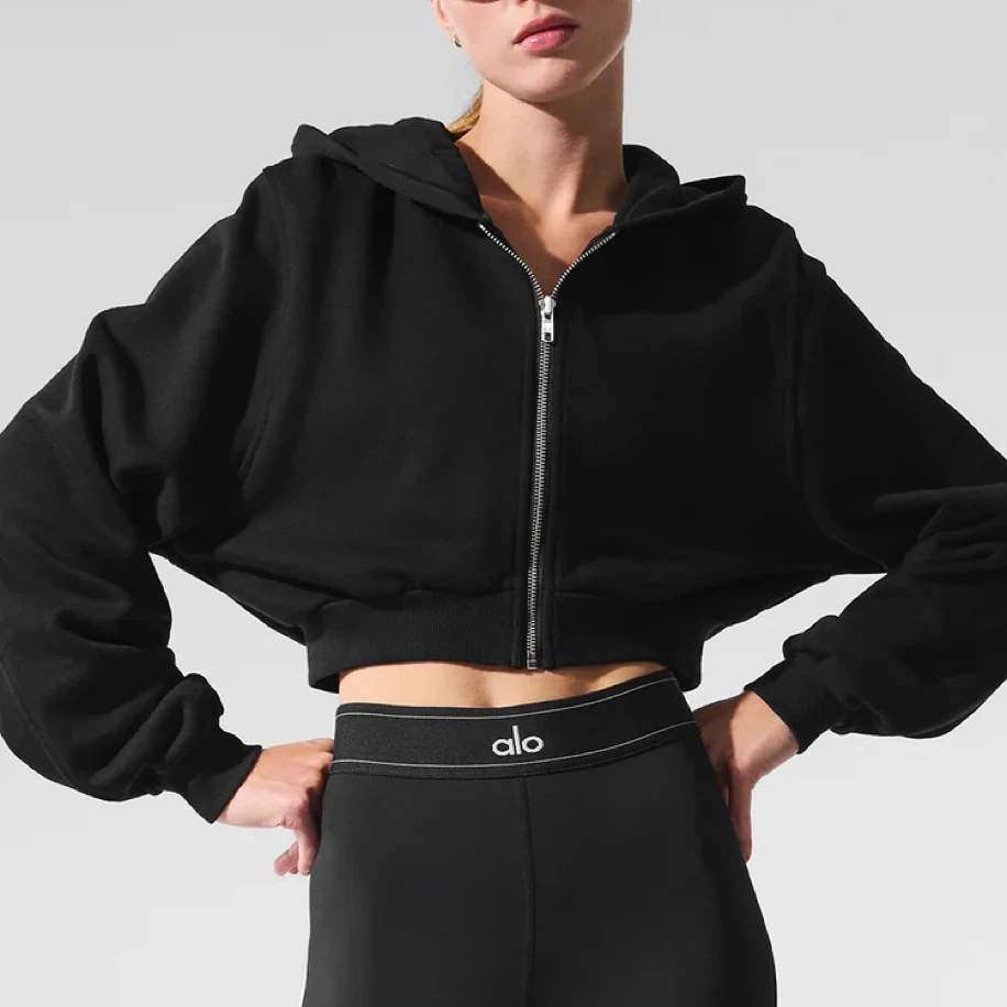 Alo Yoga Sweet Escape Zip Up Hoodie