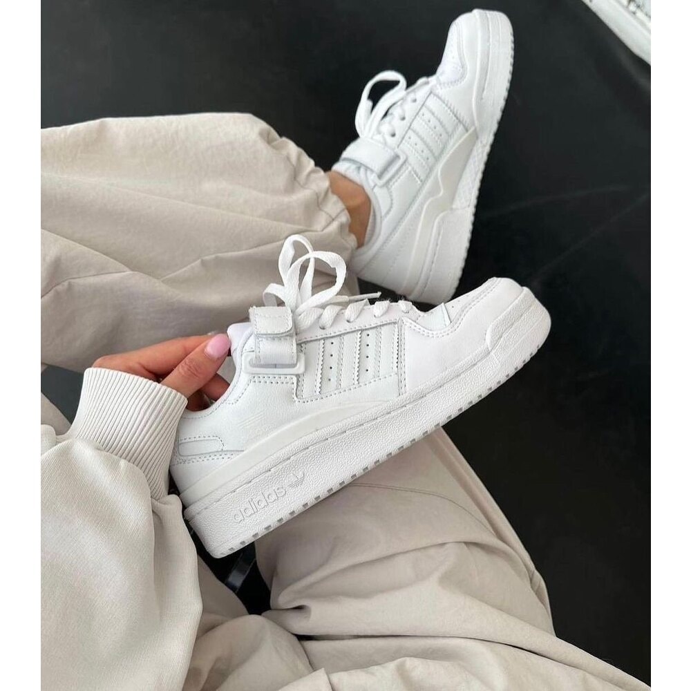 Adidas Forum Low “ All White “