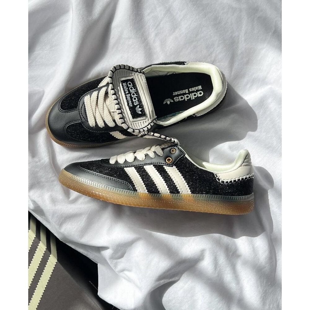 Adidas WALES BONNER SAMBA PONY TONAL LOW TRAINERS