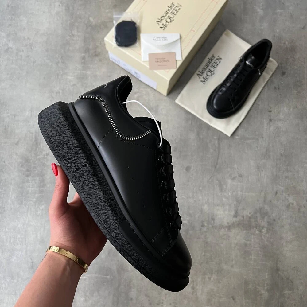 Alexander McQueen Fermuar Siyah