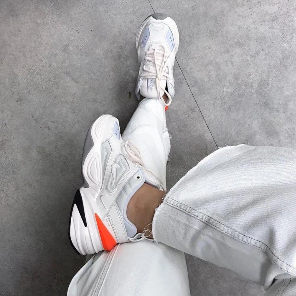 Nike m2k Tekno Beyaz Turuncu