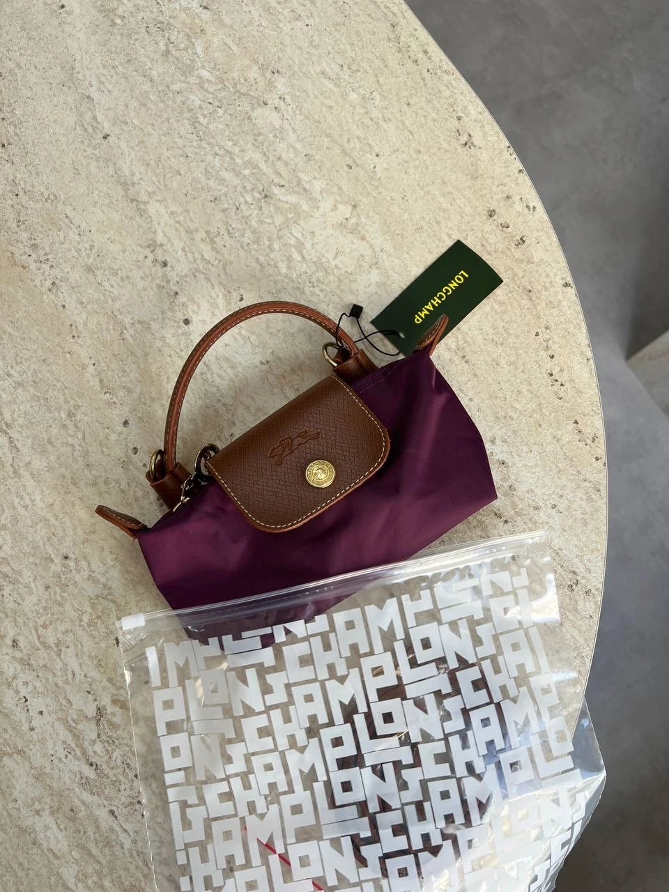 Long Champ Bordo Kol Çantası