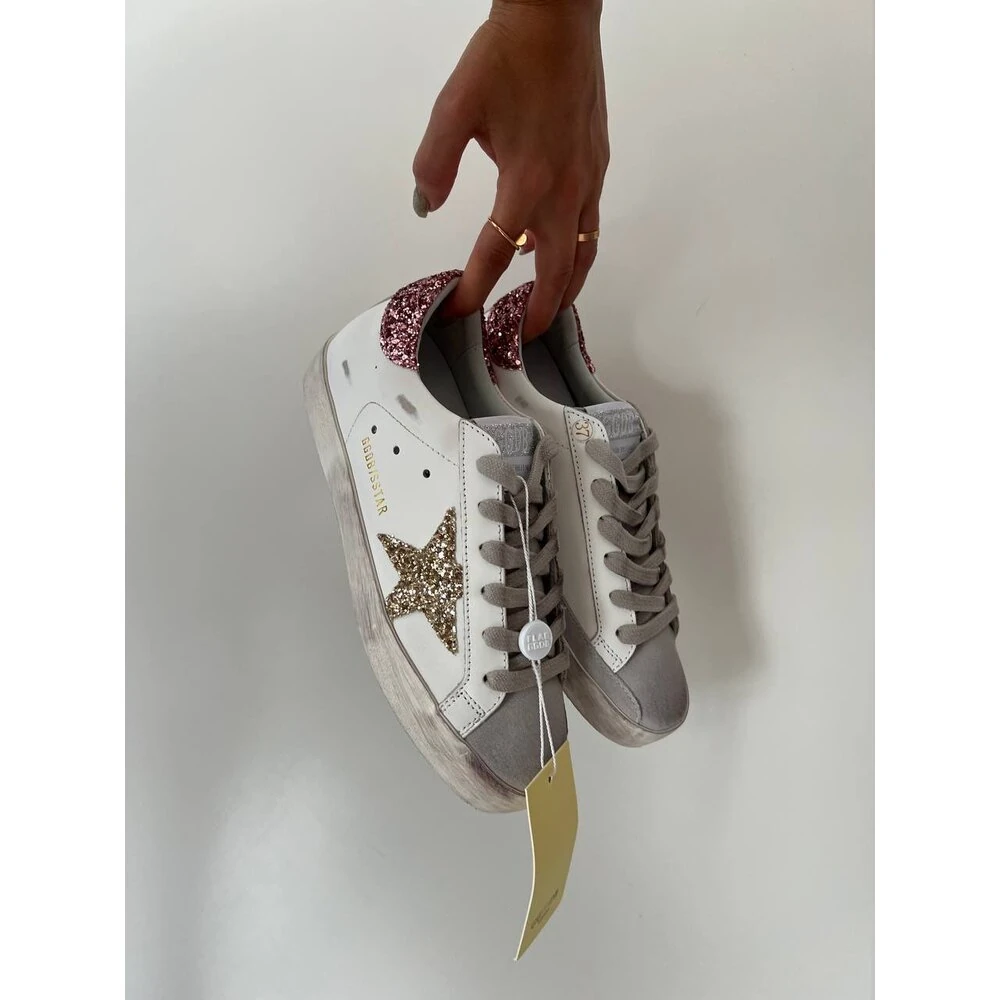 Golden Goose Sim Silver Gold