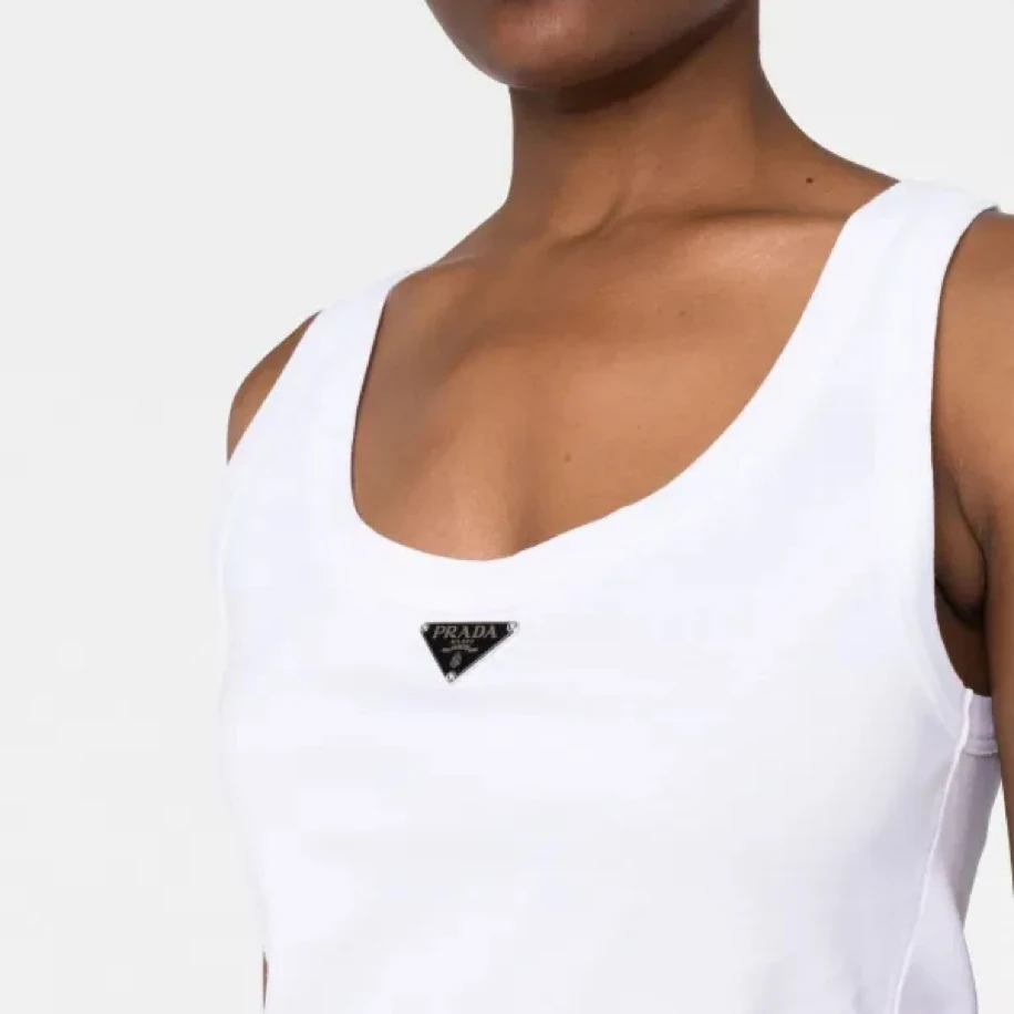 Prada Tank Top White görsel 3