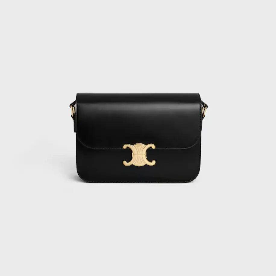 Celine Classique Triomphe Bag Black