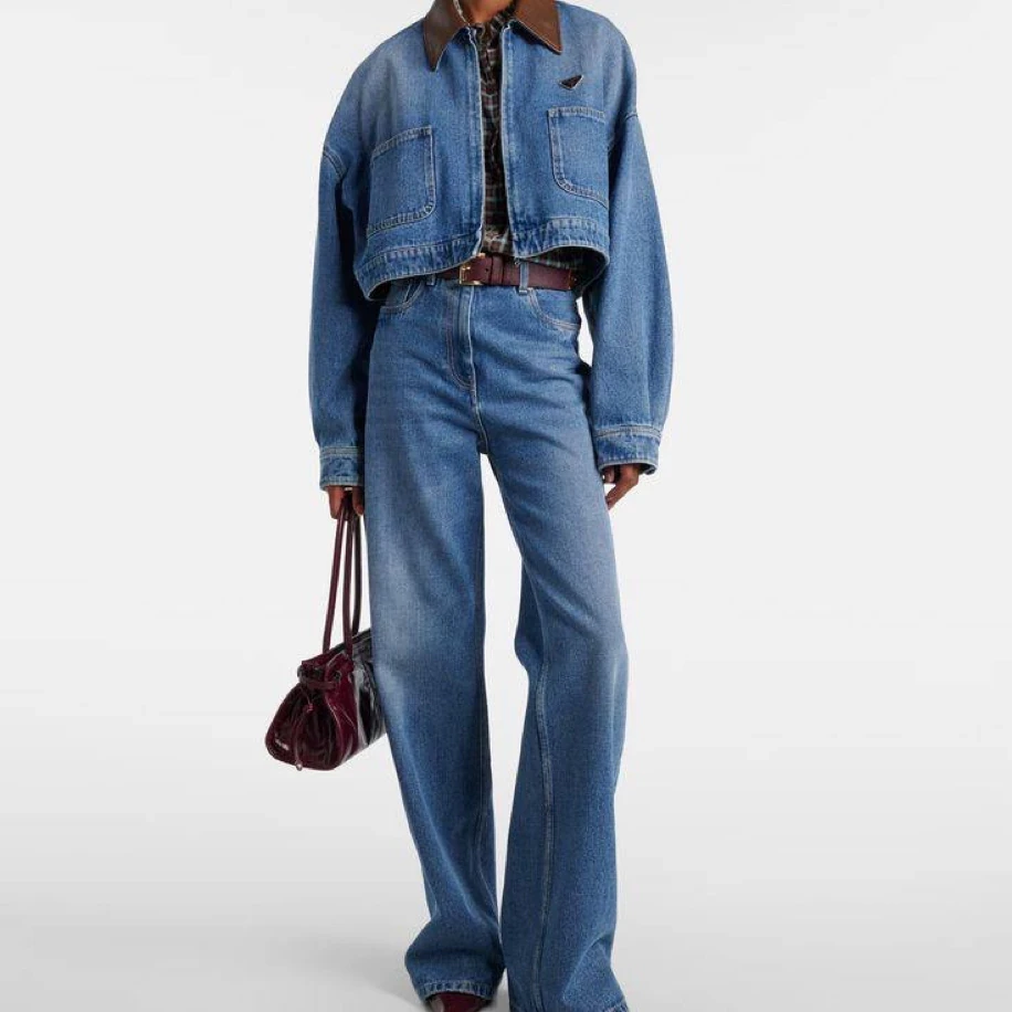 Prada Denim Jacket ( Original ) görsel 2