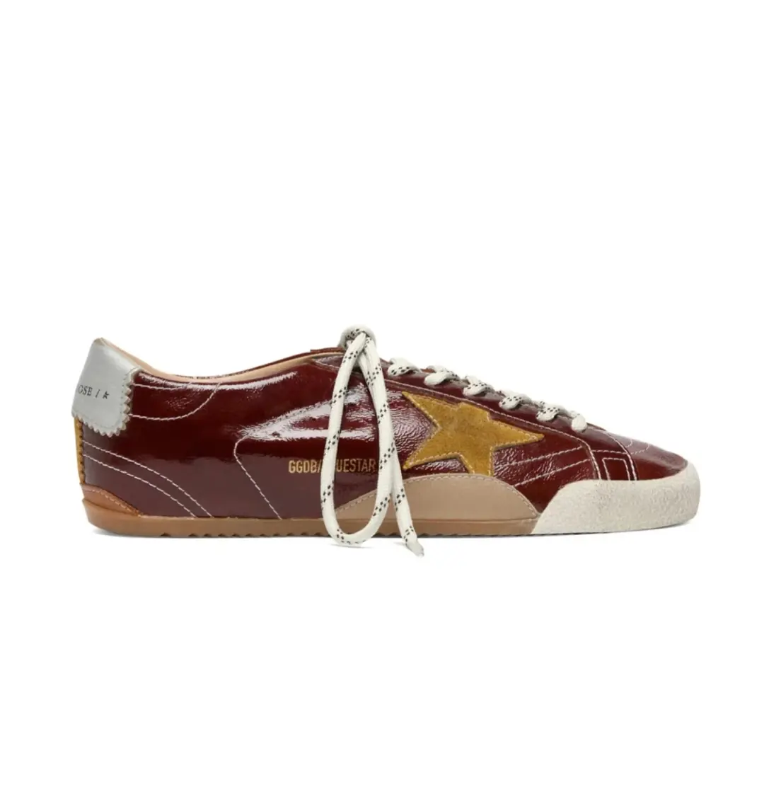 Golden Goose True-Star Burgundy