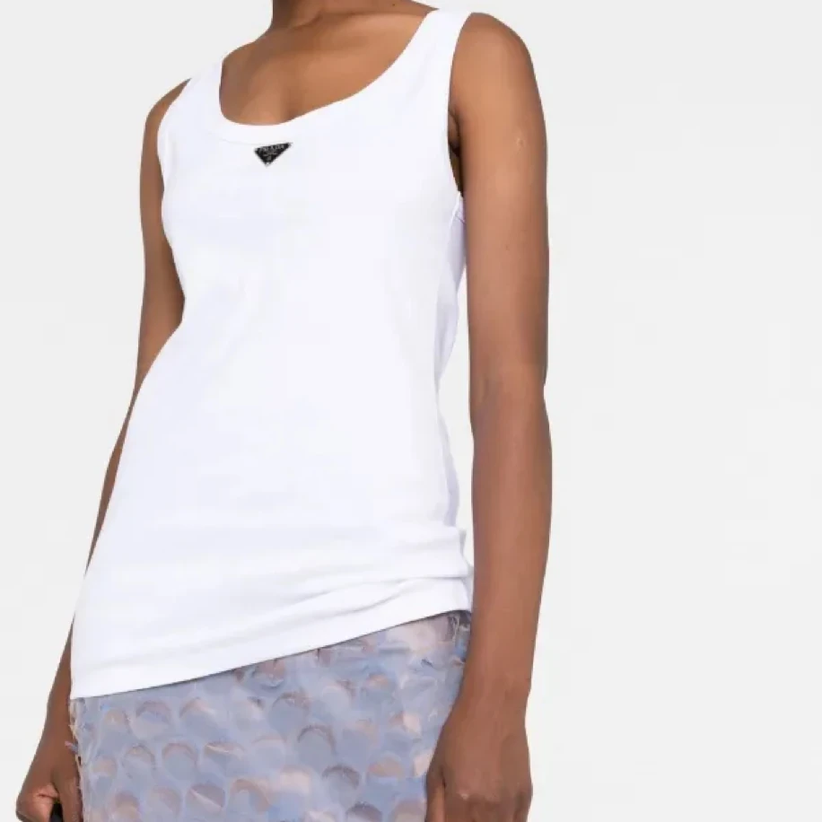 Prada Tank Top White görsel 5