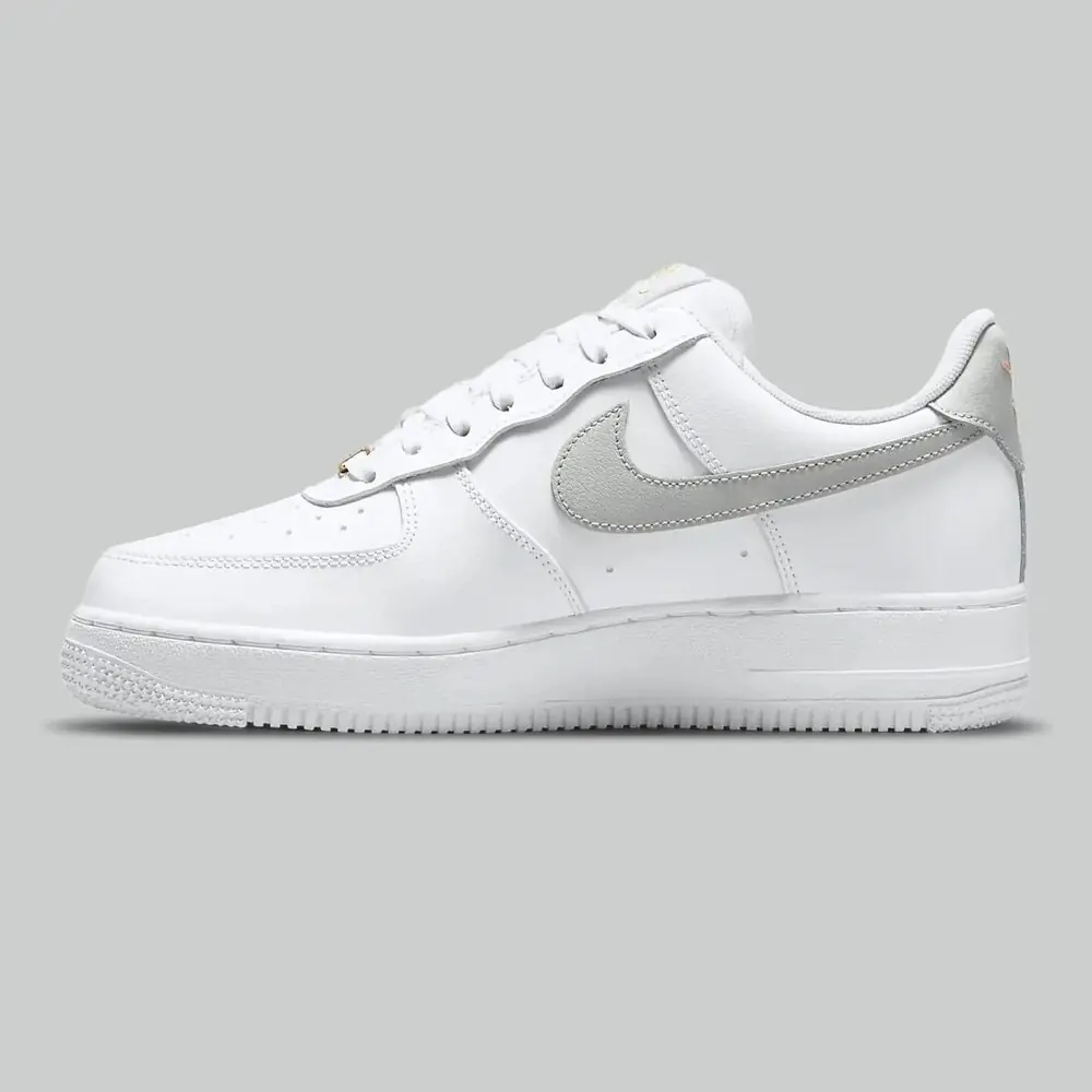 Nike Air Force 1 White Light Silver görsel 2