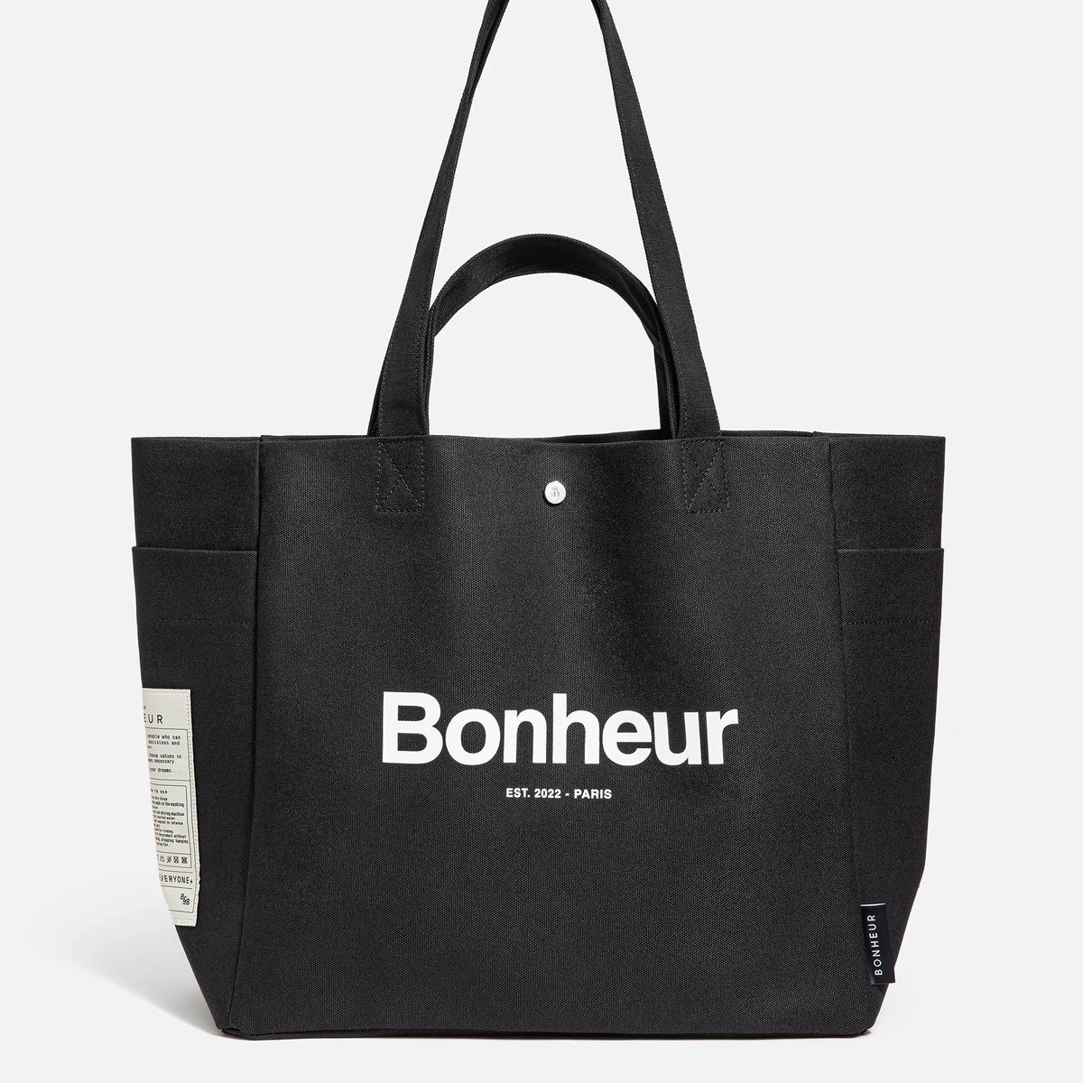 Bonheur Canvas No4 Cold Black