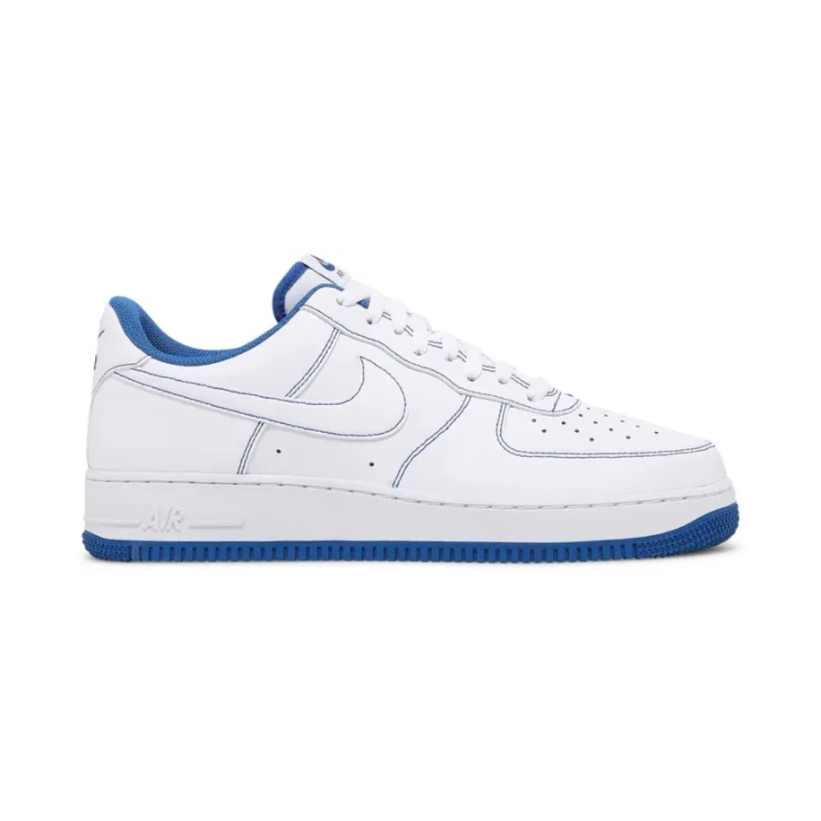 Nike Air Force 1 '07 'Contrast Stitch - White Game Royal'