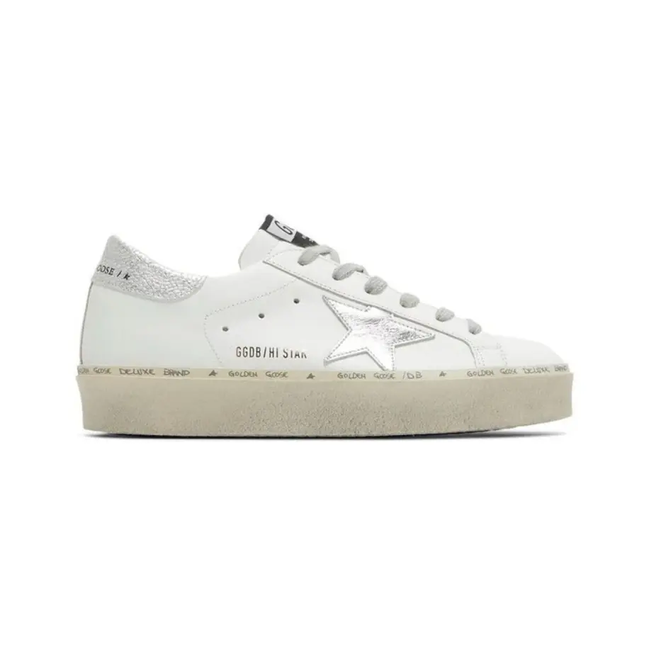 Golden Goose Hi Star White Star Premium