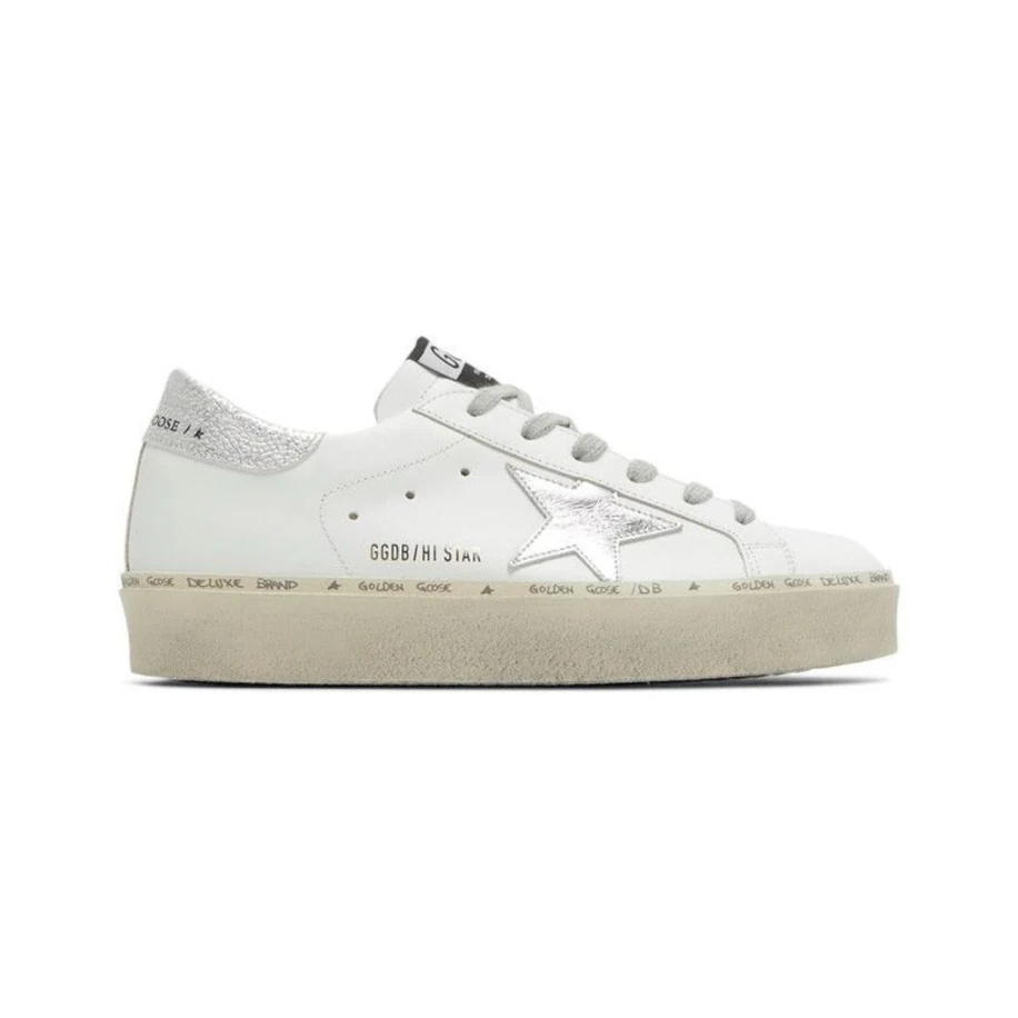 Golden Goose Hi Star White Star Premium