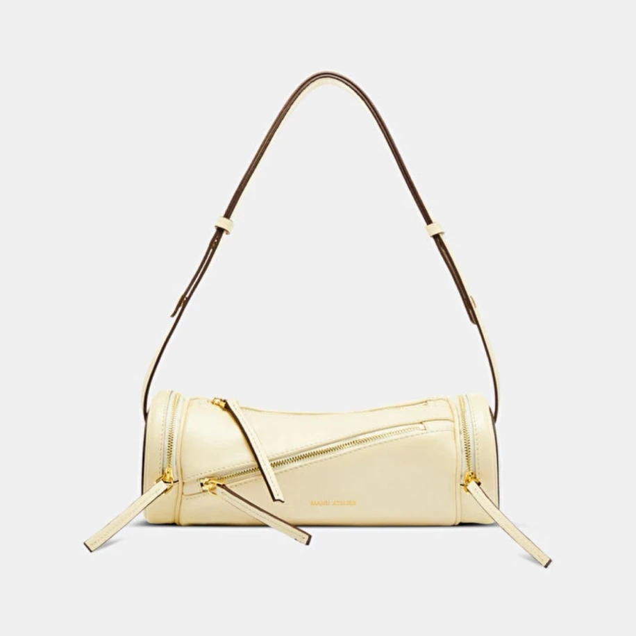 Manu Atelier Zipped Cylinder Bag