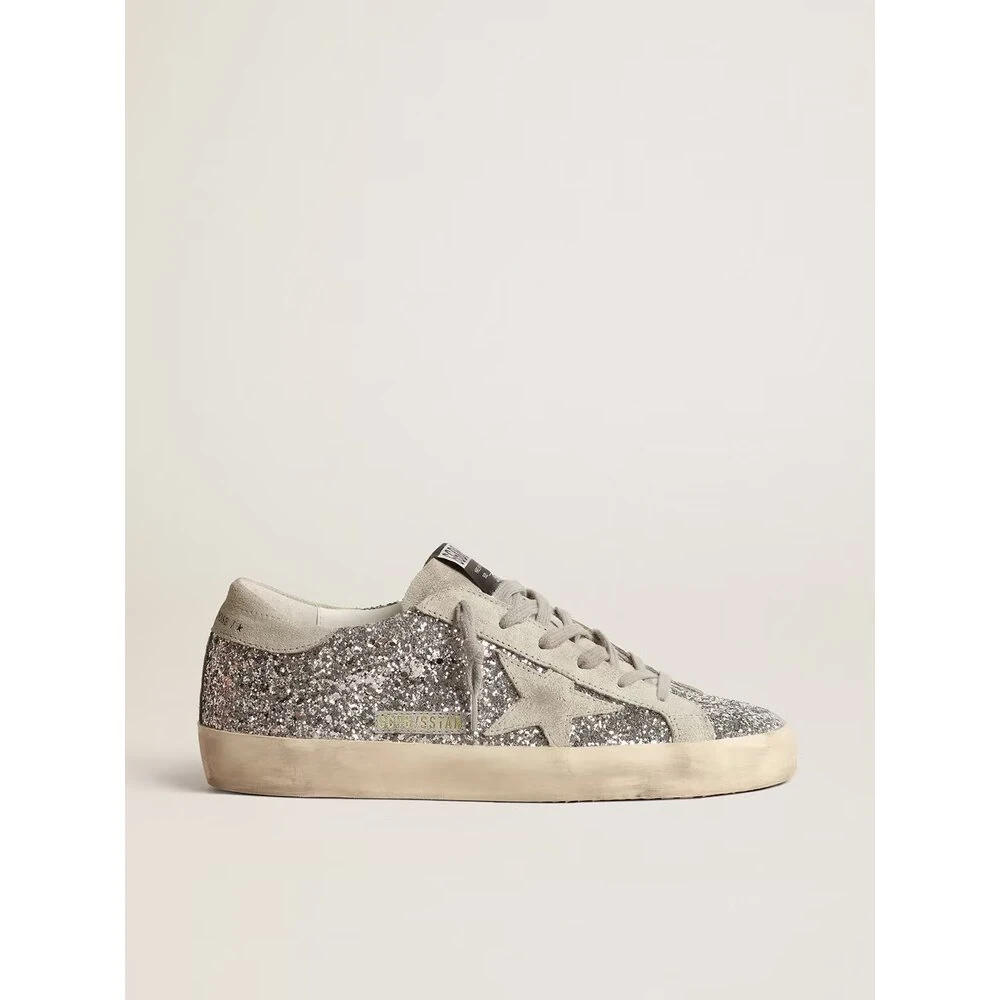 Golden Goose Silver Glitter