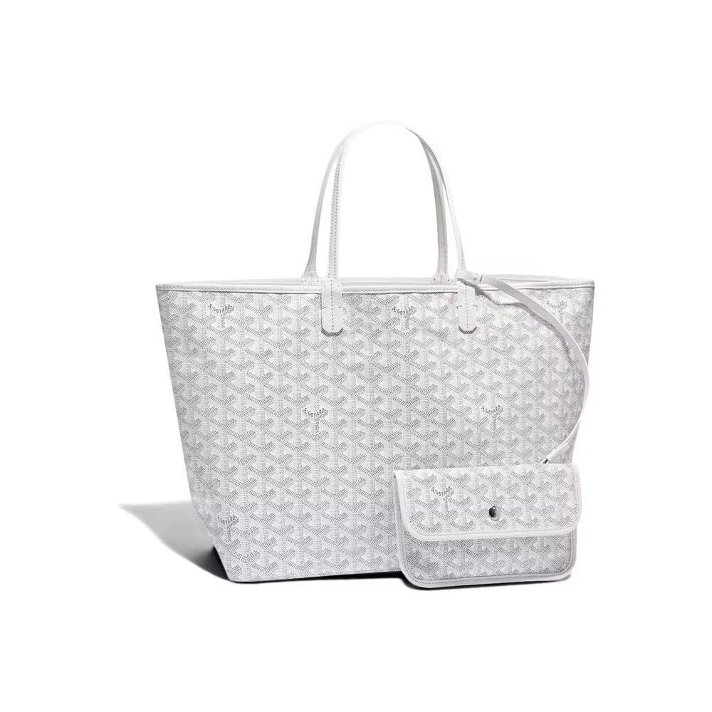 Goyard Saint Louis Tote PM White