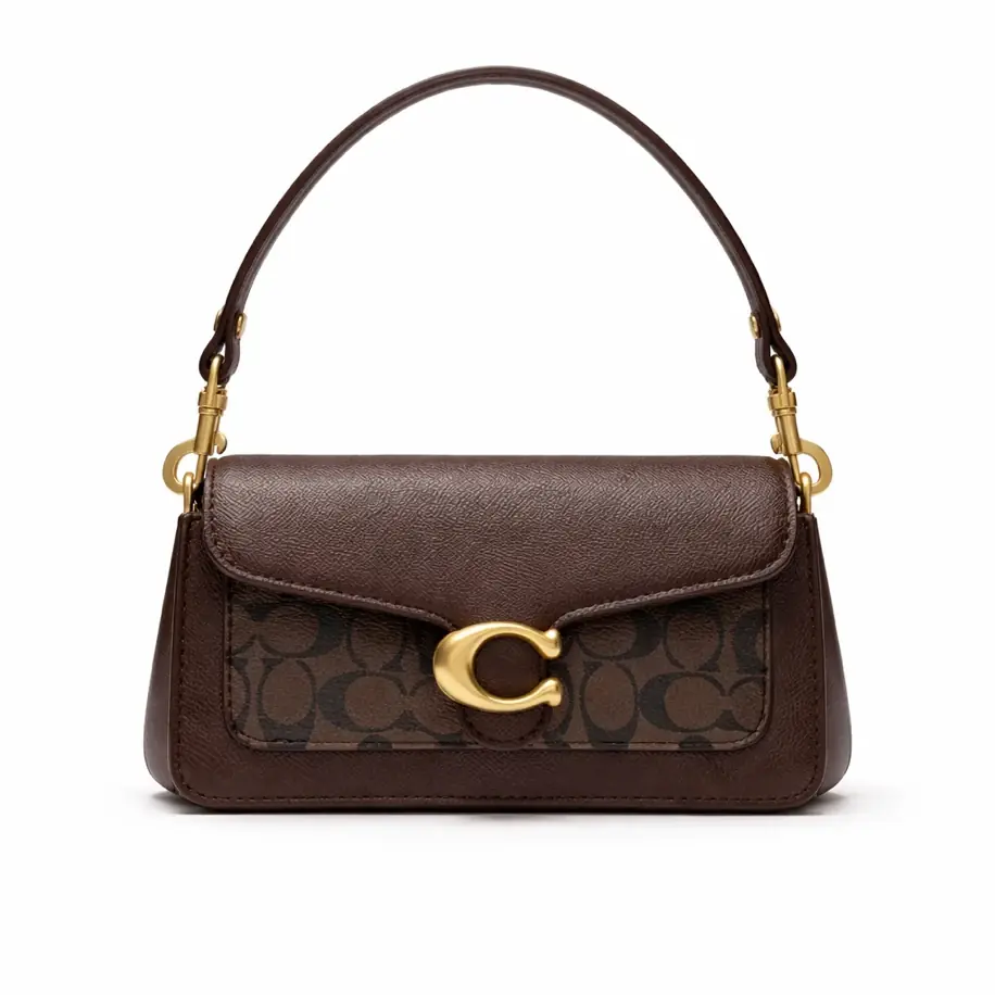 Coach Tabby Shoulder Monogram Bag20’ Bordeaux