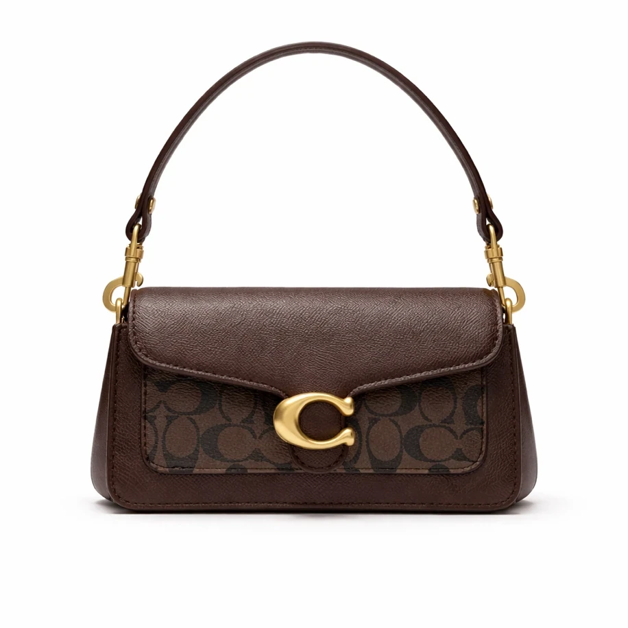 Coach Tabby Shoulder Monogram Bag20’ Bordeaux