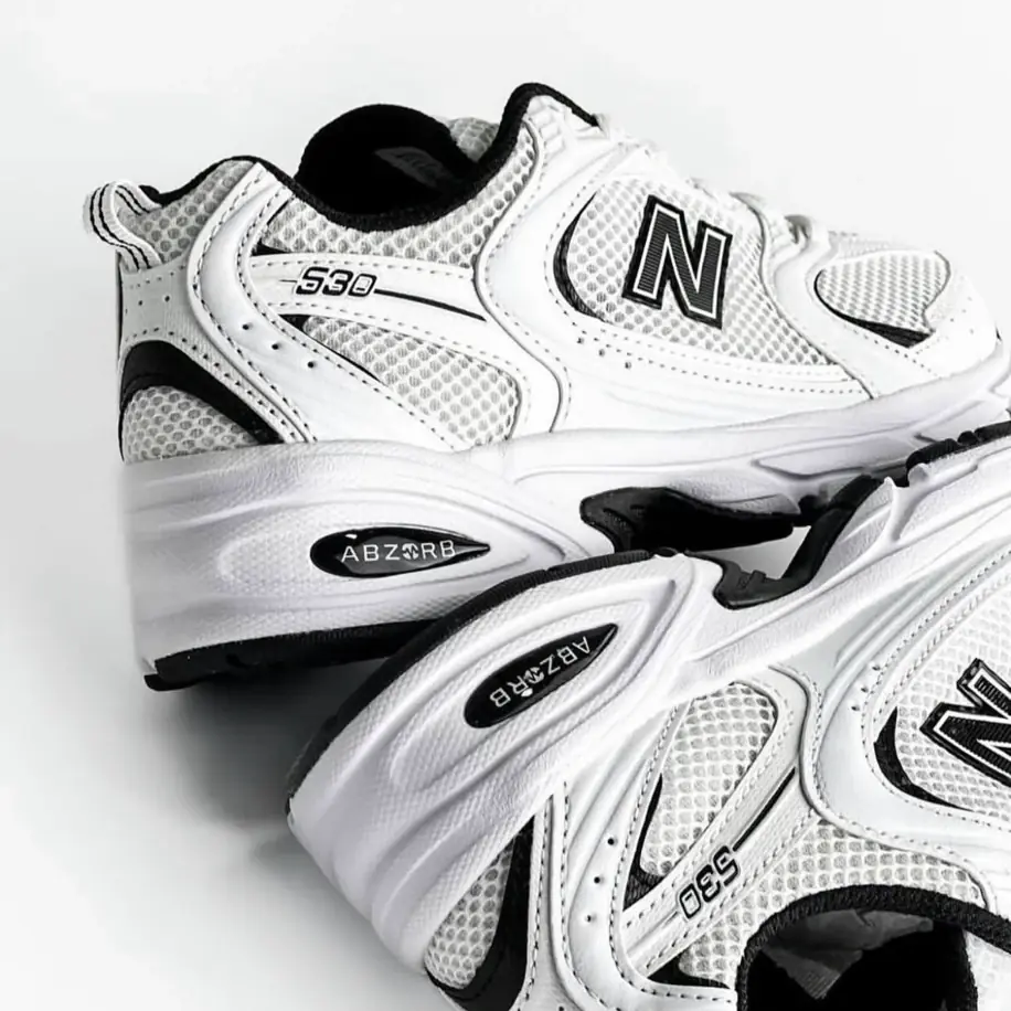 New Balance 530 White Black görsel 4