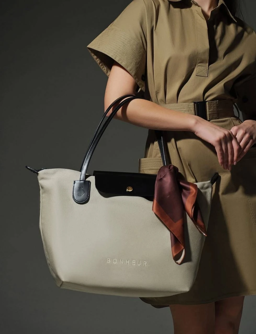 BONHEUR THE B+BAG N° 7  Beyaz